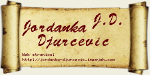 Jordanka Đurčević vizit kartica